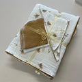 Hochwertige Musselin, Babystarterset, Willkommensgeschenk, Geschenk zur Geburt, Handarbeit, 