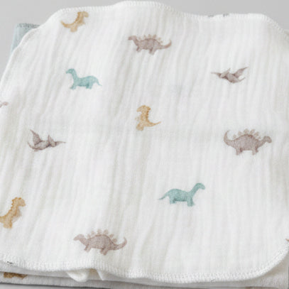 Musselin Babyset bestehend aus Lätzchen und Spucktüchern als Geschenk zur Erstausstattung